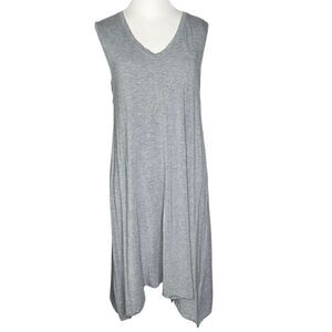 Artisan NY Gray V-Neck Dress Size Small